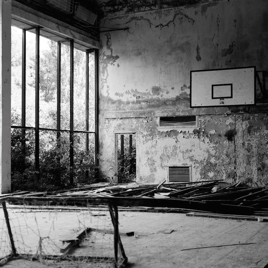 Image from School gym, Pripyat, UA